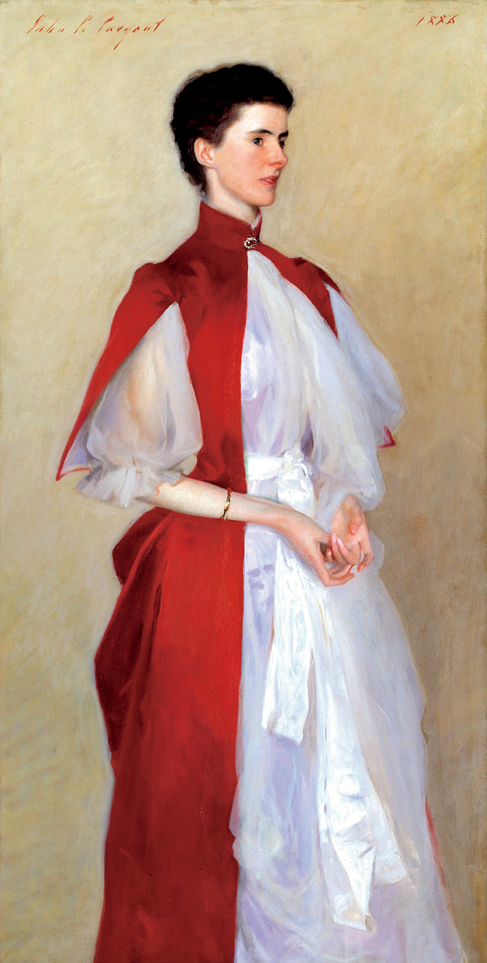  约翰·辛格·萨金特John Singer Sargent —— 罗伯特·哈里森夫人的画像
